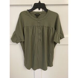 Banana Republic Green‎ Size XS Blouse EUC